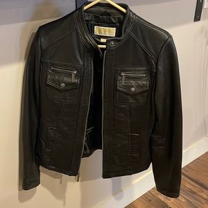 Michael Kors genuine leather jacket. Beautiful!!